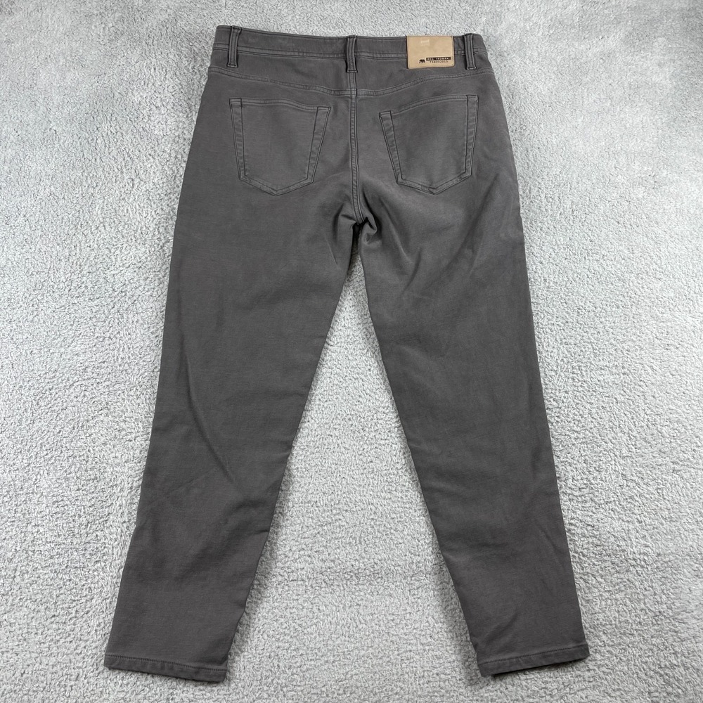 The Normal Brand Pants Mens 35 (Fits 35x28) Gray‎ Slim Stretch Outdoor